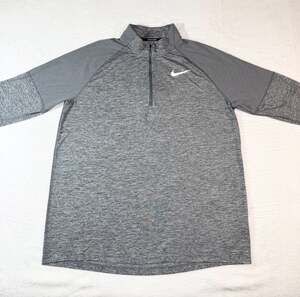 Nike Element Half Zip 2.0 Running Top Shirt Men Size XL Grey Long Sleeve